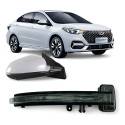 Aro Moldura Retrovisor  Arrizo 6 20 21 22 23 Direito Carona