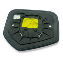 Lente Retrovisor L200 / Pajero 08/13 Esquerdo Motor Redondo