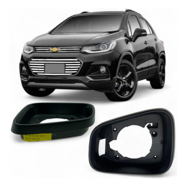Aro Moldura Retrovisor Tracker 2014 2018 2019 Le
