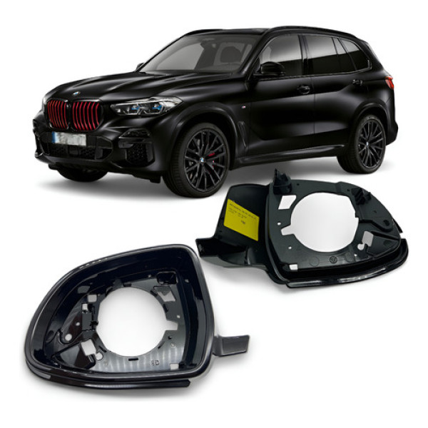 Moldura Aro Retrovisor Bmw X3 X4 X5 X6 X7 2018 A 2023 Le