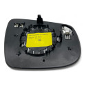 Lente Com Base Retrovisor Chery Tiggo 5x Com Sensor Esquerdo