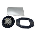 Kit Motor E Lente Retrovisor Monza 85 A 93 Direito Carona