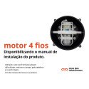 Motor Espelho Retrovisor Del Rey D20 Voyage Bmw  4 Fios
