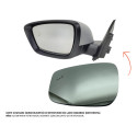 Espelho Lente Base Vidro Retrovisor Tracker 25 26 Sensor Le