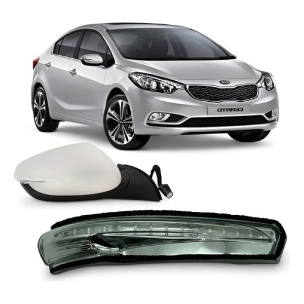 Pisca Seta Retrovisor Cerato 14 A 18 Esquerdo Motorista