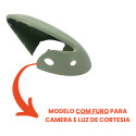 Capa Cobertura Retrovisor Dolphin E Dolphin Mini E Plus Le Branco Lado Motorista