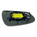 Lente Com Base Retrovisor Chery Tiggo 7 Esquerdo Motorista