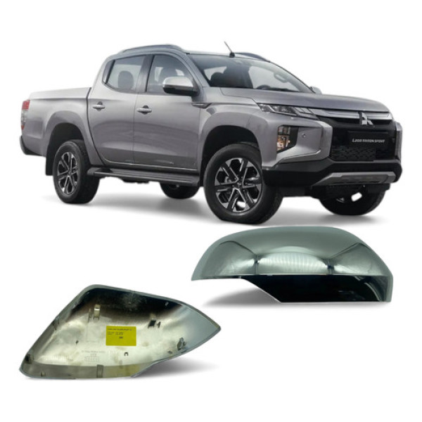 Capa Retrovisor L200 Triton Pajero Sport 19 A 24 Esquerdo