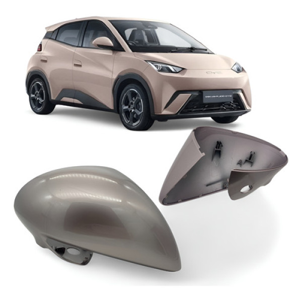 Capa Cobertura Retrovisor Byd Dolphin Dolphin Mini E Plus Ld Rosa Lado Passageiro