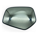 Lente Retrovisor L200 / Pajero 08/13 Esquerdo Motor Redondo