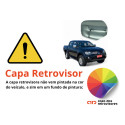 Capa Retrovisor L200 Triton / Pajero Dakar  08/13 Cromada Ld