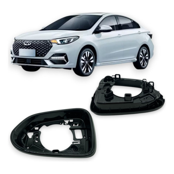 Aro Moldura Retrovisor Arrizo 6 20 21 22 23 Esquerdo Motori