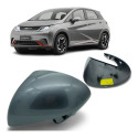 Capa Cobertura Retrovisor Dolphin E Dolphin Mini E Plus Le Cinza-escuro Lado Motorista