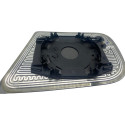 Lente Com Base Retrovisor Omega 92/98 Elet Direito