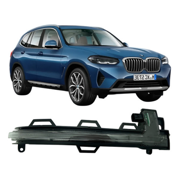 Pisca Seta Retrovisor Bmw X3 X4 X5 X6 2015 A 2017 Direito