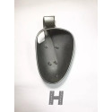 Capa Cobertura Espelho Retrovisor Jac J3 4 Furos Ld Sem Pintura