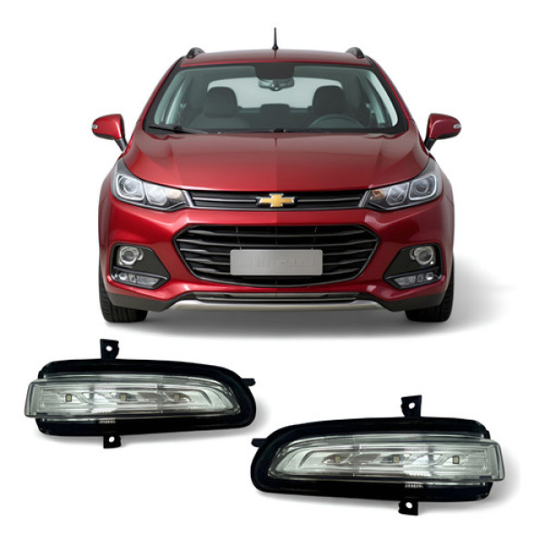 Par Lente Pisca Seta Retrovisor Tracker 2018 2019 Original