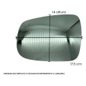 Lente Com Base Retrovisor Chery Tiggo 5x Com Sensor Esquerdo