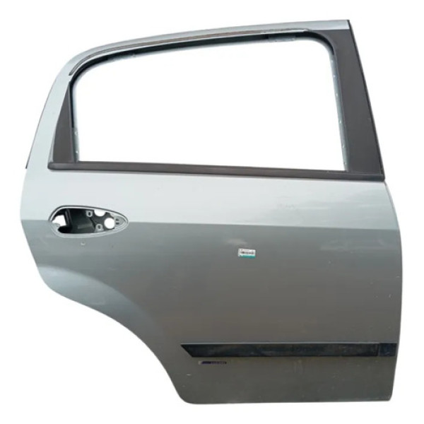 Porta Traseira Direita Fiat Punto 2008 A 2012 Traseira Direito Cinza