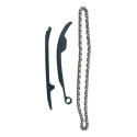 Kit Guia E Tensor Com Corrente Ybr 125 Factor 125 2000/2004