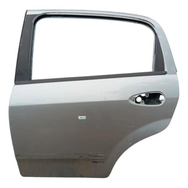 Porta Traseira Esquerda Fiat Punto 2008 A 2012 Traseira Esquerda Cinza