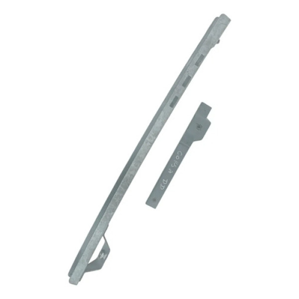 Par Trilho Guia Vidro Porta Dianteiro Direito Corsa Classic Cinza