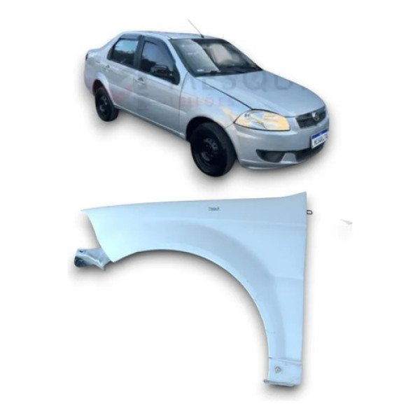 Paralama Esquerdo Siena 2012 A 2015 Original