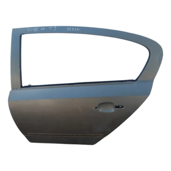 Porta Traseira Esquerda Vectra Sedan 2006 A 2011 Traseira Esquerdo Cinza-escuro