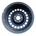 Roda De Ferro Aro 15 Gm Omega Vectra Zafira Astra 5furo Preto