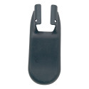 Acabamento Trilho Banco Tras. Esquerdo Honda Fit 2004 A 2008 Preto
