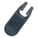 Acabamento Trilho Banco Tras. Esquerdo Honda Fit 2004 A 2008 Preto