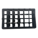 Grade Tela Difusor De Ar Central Fiat Uno 1989 A 1994