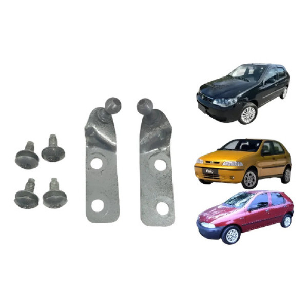 Suporte Amortecedor Tampa Porta Mala Fiat Palio Par