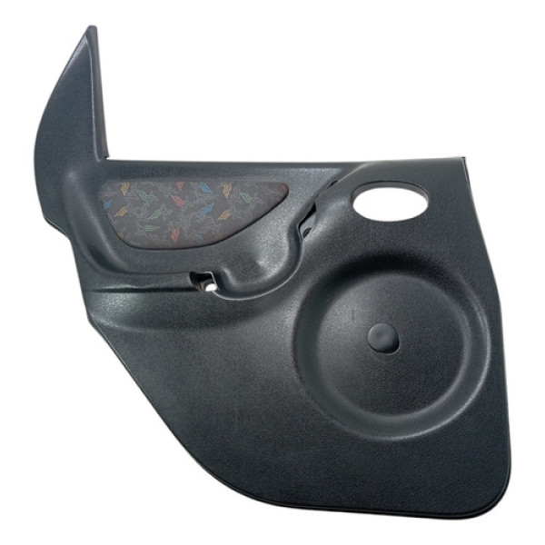 Forro Porta Traseiro Esquerdo Gm Celta 2001 A 2005 Preto