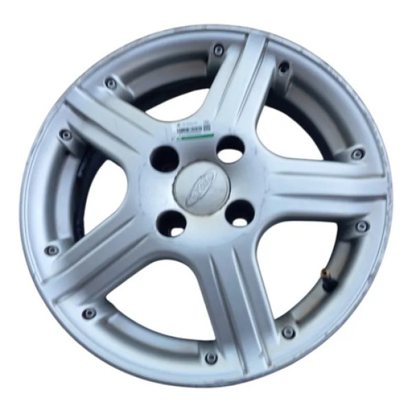 Roda De Liga Leve Aro 14 Toyota Corolla 2003 A 2008 Prata