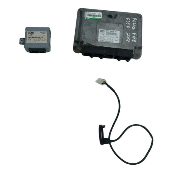 Kit Code Modulo Injeção Palio Fire 1.0 2007 2008 Flex