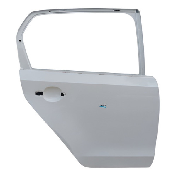 Porta Traseira Direita Vw Up 4 Portas 2014 A 2020 Branca  Traseira Direito Branca