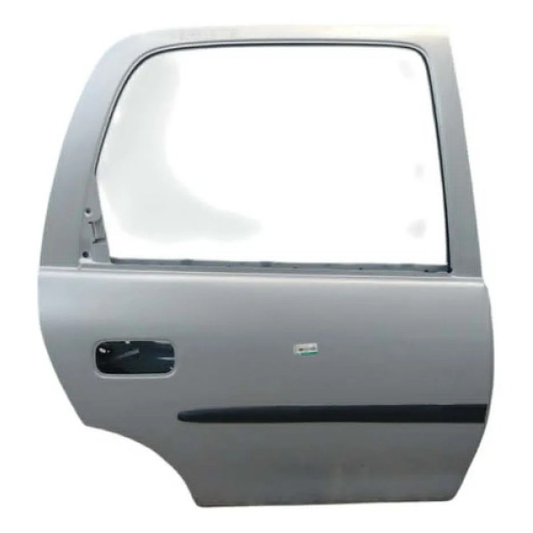 Porta Traseira Direita Corsa Classic 1999 A 2010 Traseira Direita Prata