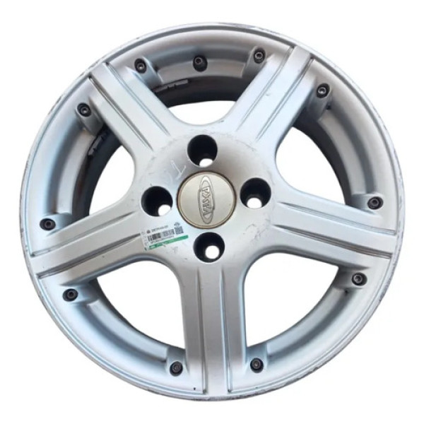 Roda De Liva Leve Aro 14 Toyota Corolla 2003 A 2008 Prata