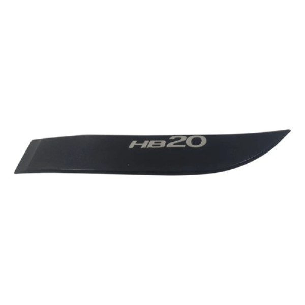 Friso Da Porta Traseira Esquerda Hyundai Hb20 2013 A 2019 Preto