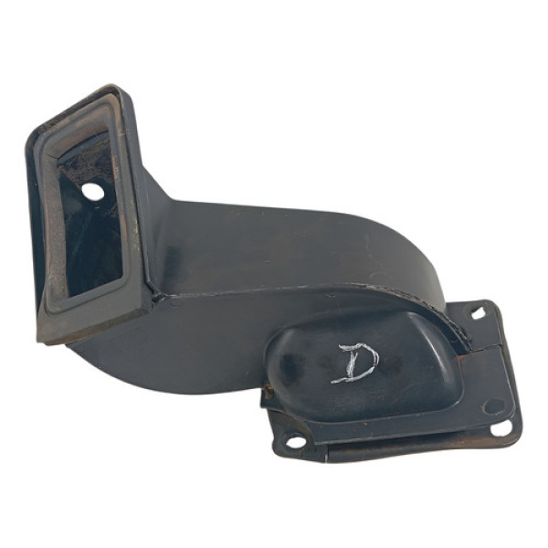 Duto De Ar Difusor Lado Direito Fiat Uno 1986 A 2004 Preto
