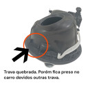 Portinhola Tanque Combustivel Onix Prisma 2012/2018 Detalhe Prata