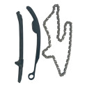 Kit Guia E Tensor Com Corrente Ybr 125 Factor 125 2000/2004