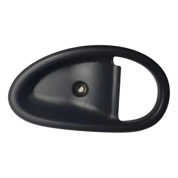 Moldura Maçaneta Interna Esquerda Palio Siena Strada 96 A 03 Preto Dianteira/traseira