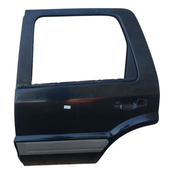 Porta Traseira Esquerda Ecosport 2004 A 2012 Traseira Esquerdo Preto