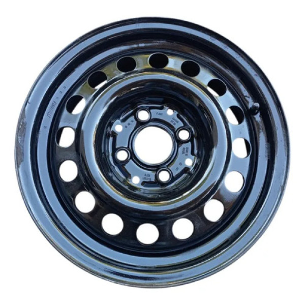 Roda De Ferro Aro 14 Vw Gol Parati Saveiro Voyage Original Preto