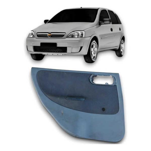 Forro Porta Traseiro Esquerdo Corsa Montana 2002 A 2012