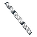 Grade Parachoque Inferior Dianteiro Corsa Classic 2011/2016 Preto