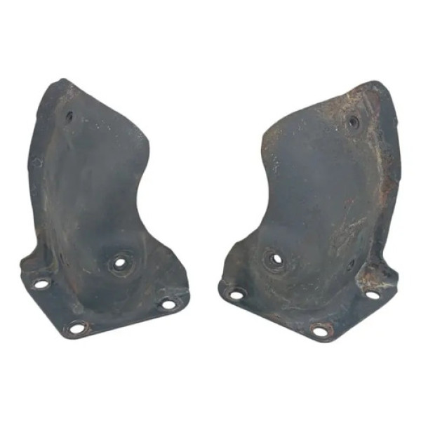 Par Suporte Capa Coletor Escape Vw Audi A3 1.8 Asp. 99/06