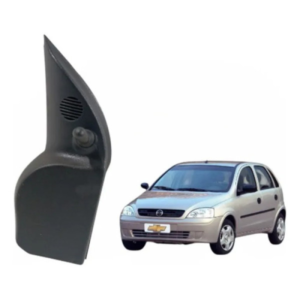 Acabamento Retrovisor Interna Esquerdo Corsa Montana 02/12 Preto